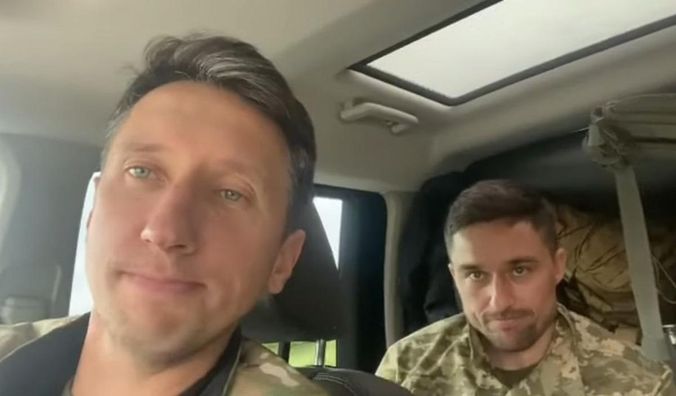 Стаховський і Долгополов відвідали військових на передовій та оцінили ситуацію на фронті