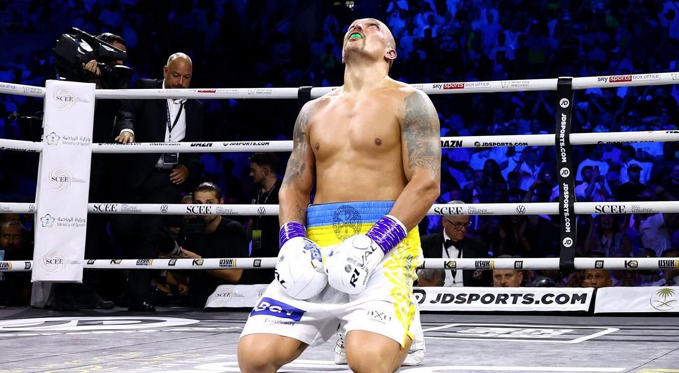 Александр Усик / фото Matchroom