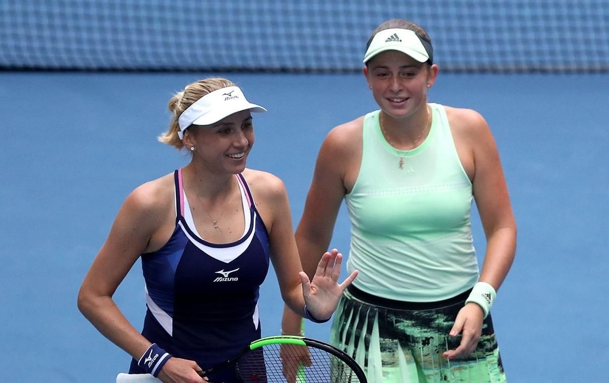Людмила Киченок и Елена Остапенко / Фото WTA Людмила Киченок и Елена Остапенко / Фото WTA