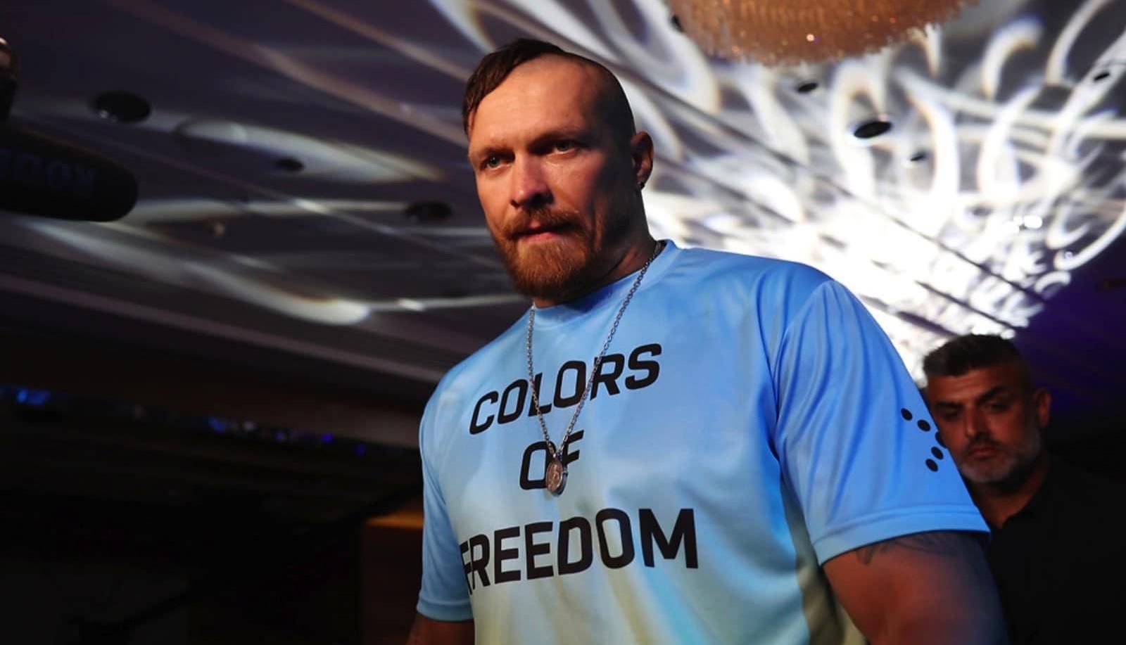 Олександр Усик / фото Matchroom Олександр Усик / фото Matchroom