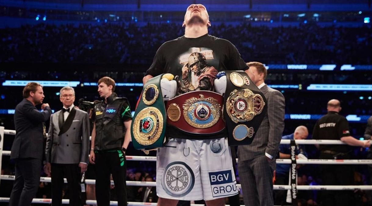 Олександр Усик / фото Matchroom