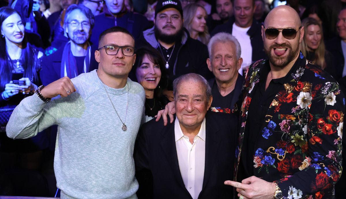 Усик, Арум та Ф’юрі / фото з соцмереж Усик, Арум та Ф’юрі / фото з соцмереж