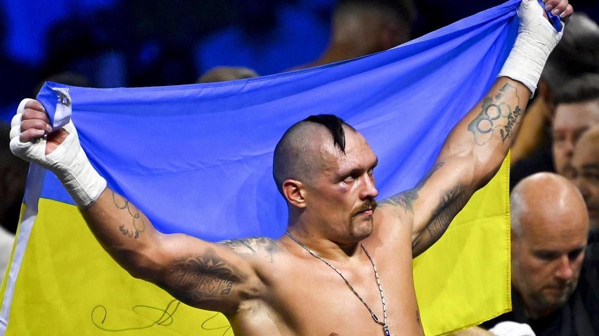 Александр Усик / фото Matchroom