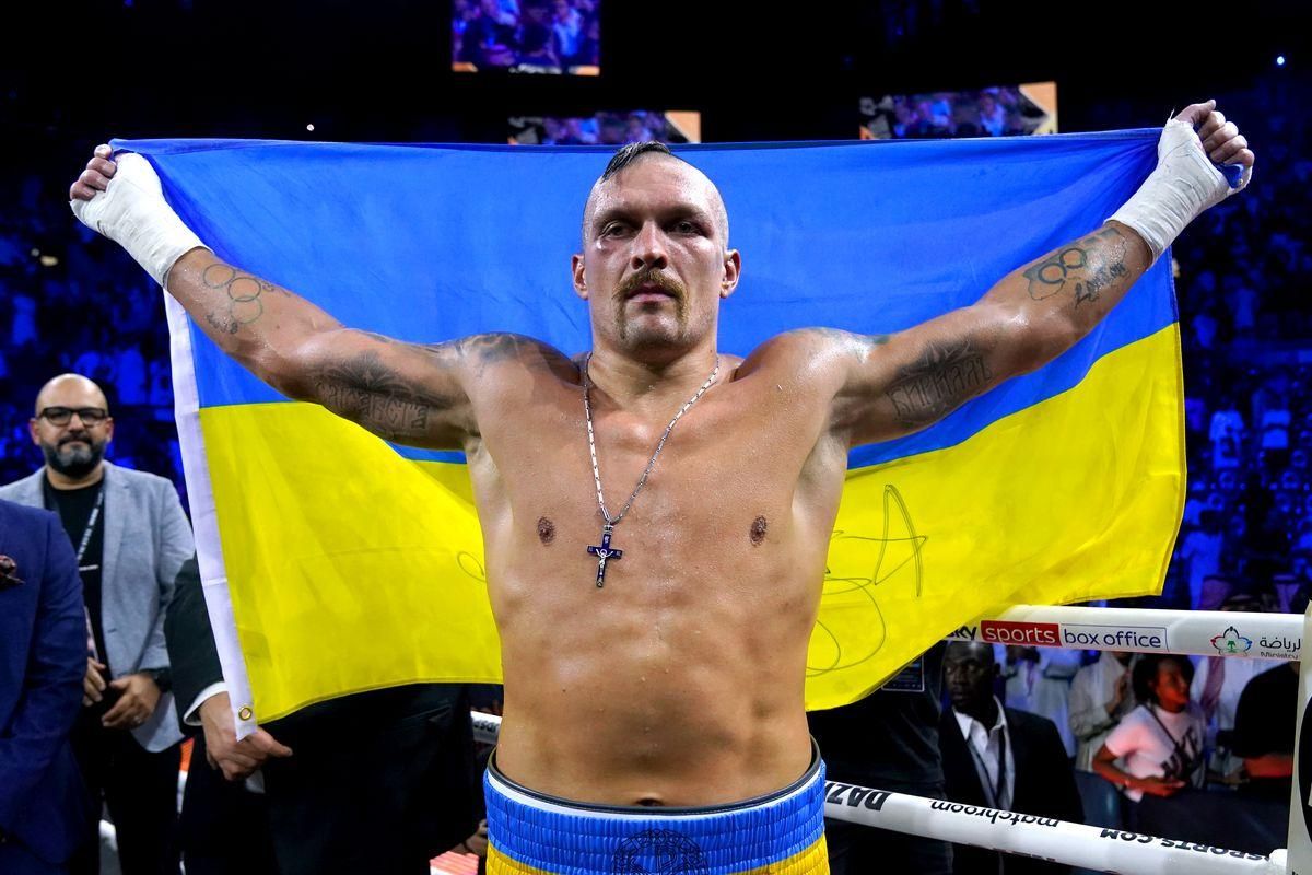Олександр Усик / Фото Sky News Олександр Усик / Фото Sky News