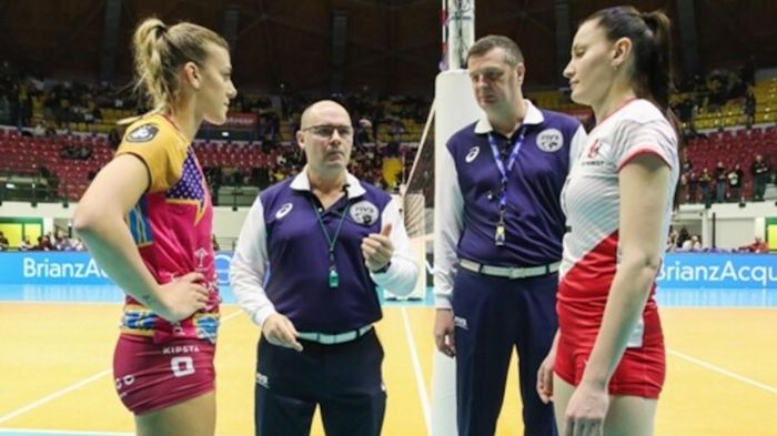 Волейбольний Прометей зазнав розгромної поразки на старті жіночої Ліги чемпіонів