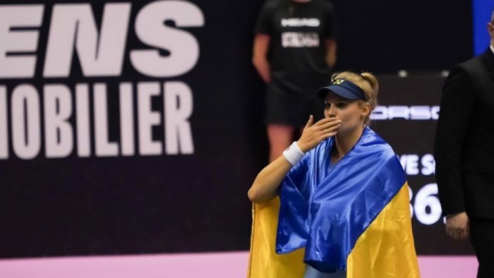 Ястремська вразила формою для тенісних матчів у патріотичних кольорах