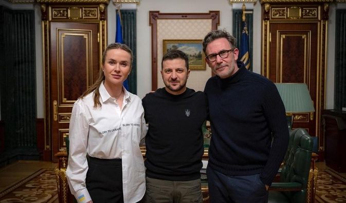 Світоліна та зірковий французький режисер допоможуть відбудувати будинки в Ірпені 
