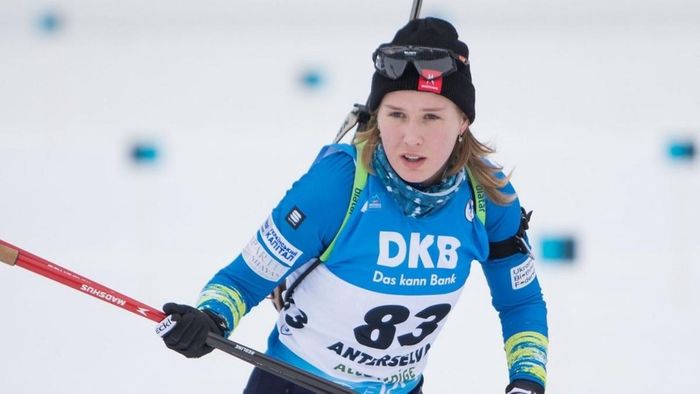 Українська біатлоністка здобула бронзу на юніорському чемпіонаті світу