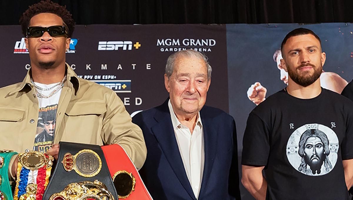 Ломаченко против Хэйни / фото Top Rank Ломаченко против Хэйни / фото Top Rank