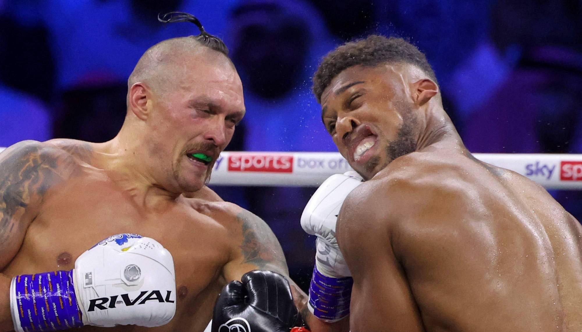 Александр Усик / фото Sky Sports