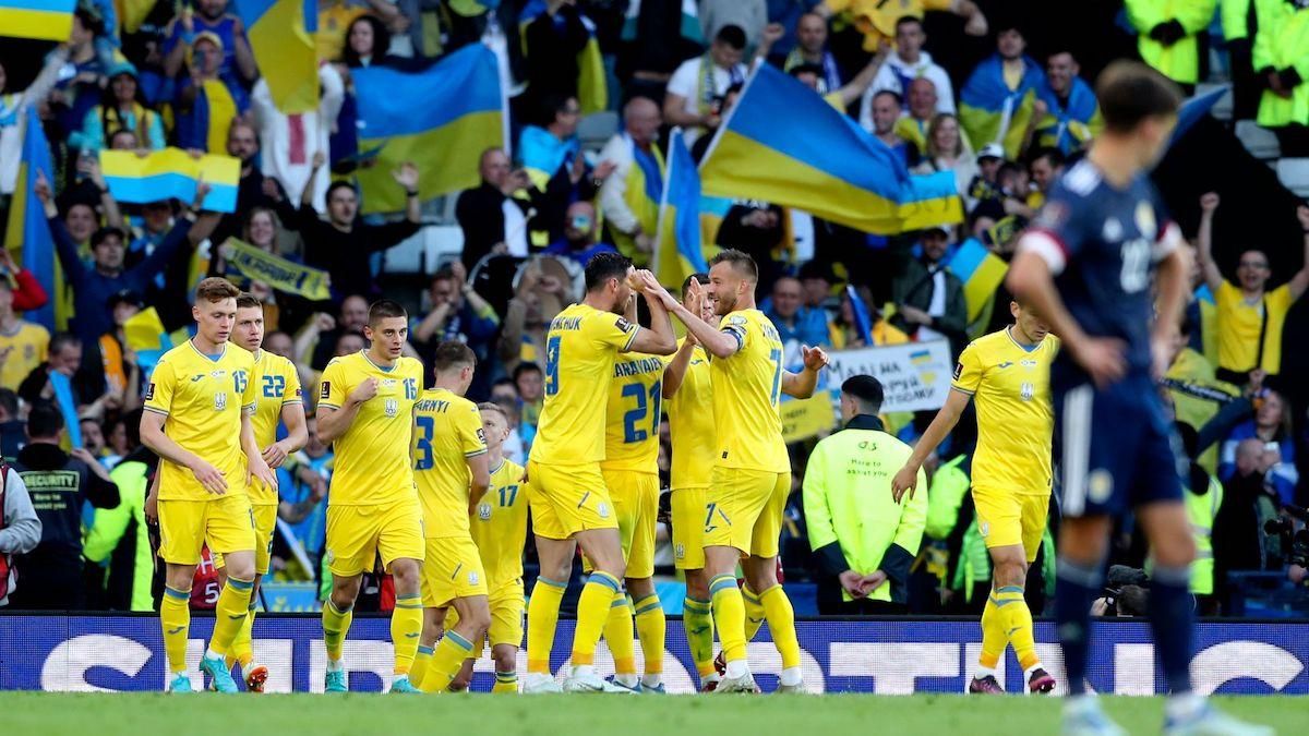 Сборная Украины / фото из соцсетей