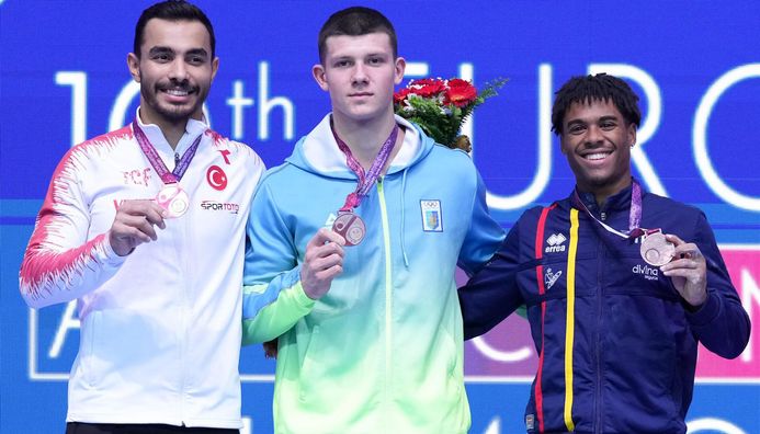 19-летний украинец стал чемпионом Европы по спортивной гимнастике, повторив рекорд