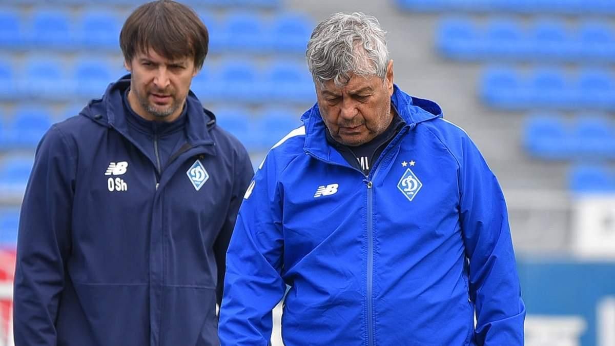 Олександр Шовковський та Мірча Луческу / Фото ФК Динамо Олександр Шовковський та Мірча Луческу / Фото ФК Динамо