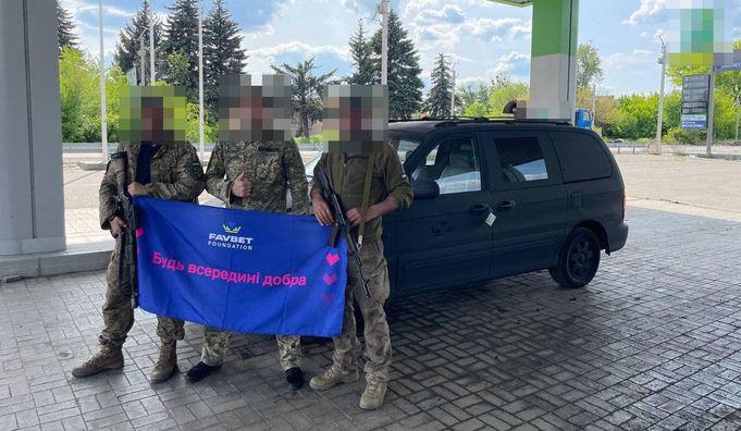 ВСУ за неделю получили 5 автомобилей при содействии Favbet Foundation