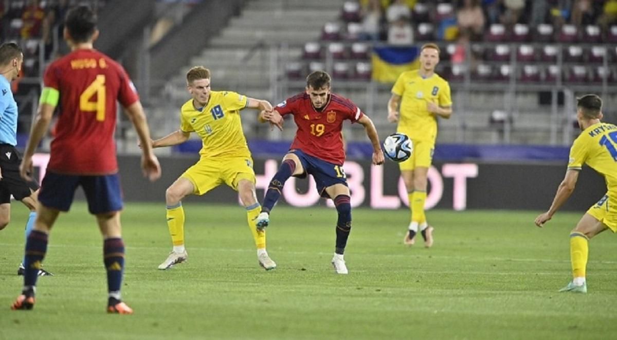 Украина встречалась с Испанией на групповом этапе / Фото Павла Кубанова Украина встречалась с Испанией на групповом этапе / Фото Павла Кубанова