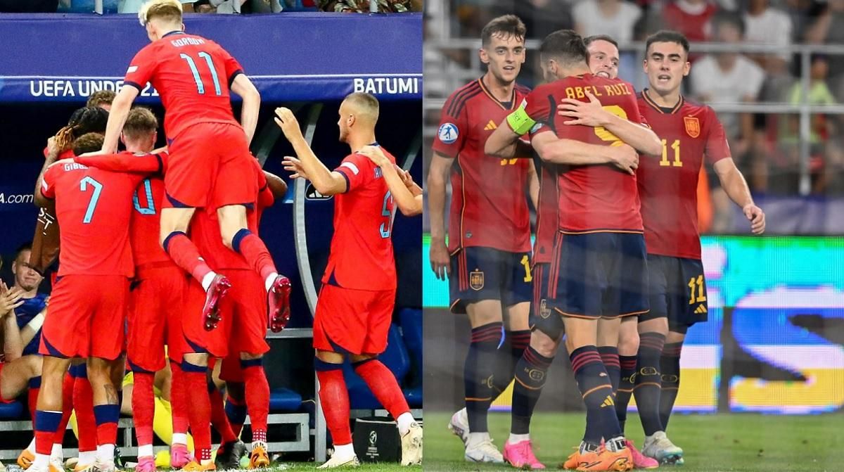Збірні Англії та Іспанії / Колаж Goal.com Збірні Англії та Іспанії / Колаж Goal.com