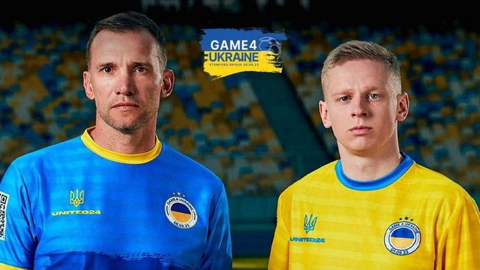 Game4Ukraine: відомі усі зіркові учасники матчу Шевченка і Зінченка на підтримку України