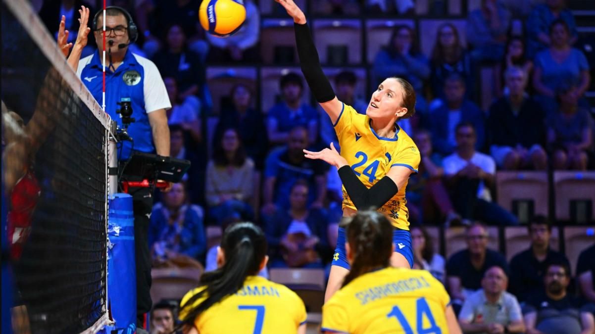 Украина разгромно проиграла Сербии на старте женского чемпионата Европы по волейболу Украина разгромно проиграла Сербии на старте женского чемпионата Европы по волейболу