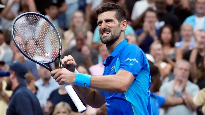 Джокович одолел Фрица на US Open и вышел в свой 47-й полуфинал Grand Slam