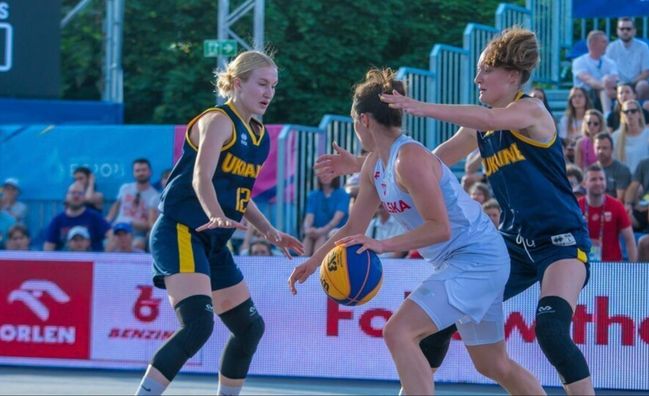Збірна України з баскетболу програла Франції на старті жіночого ЧЄ серед команд 3х3
