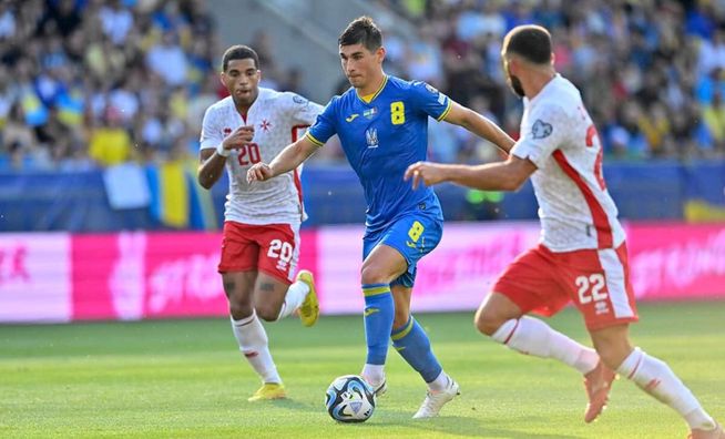 Мальта – Украина: прогноз букмекеров на матч отбора Евро-2024