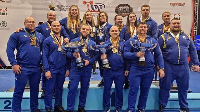 Украина выиграла медальный зачет чемпионата мира по паверлифтингу