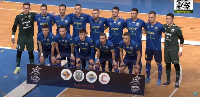 Божевільна втрата перемоги киянами у відеоогляді матчу футзальної Ліги чемпіонів ХІТ – Констракт – 5:6
