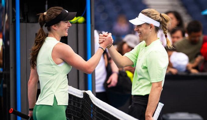 Світоліна готується до старту на Australian Open з Кербер: "Просто дві мами пограли в теніс"