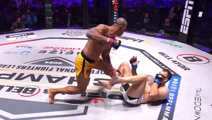 Нганну отримав наступного суперника у клітці MMA – він нокаутував суперника в першому раунді