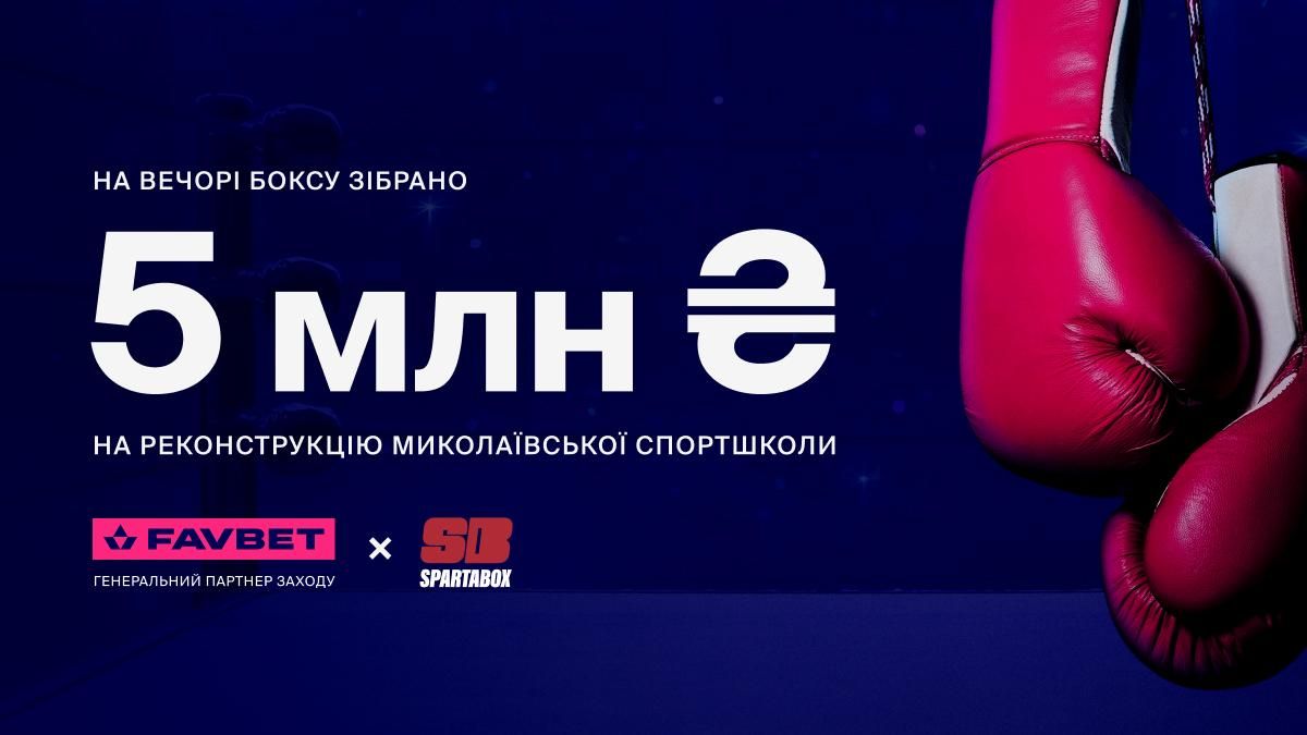 FAVBET став генеральним партнером благодійного вечора боксу FAVBET став генеральним партнером благодійного вечора боксу