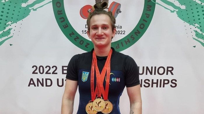 Украинская тяжелоатлетка в третий раз в карьере стала абсолютной чемпионкой Европы