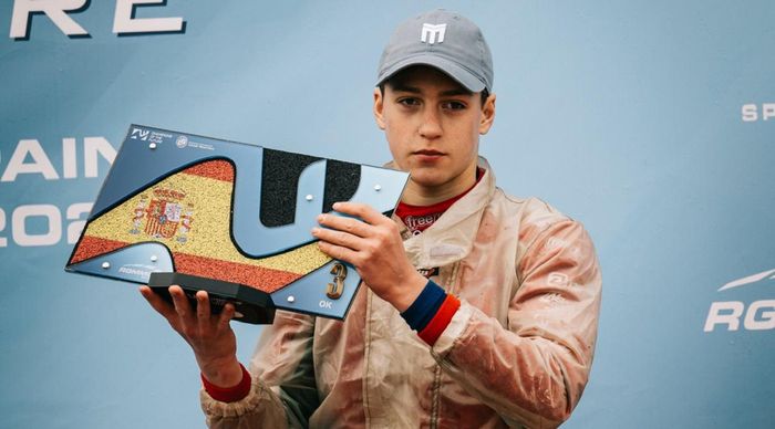 С Р14 до Р2 – Александр Бондарев получил подиум на первом этапе Champions of the Future