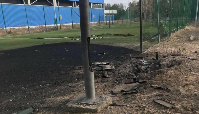 Спортивно-тренировочная база Днепра, где тренируется СК Днепр-1, повреждена из-за российского обстрела