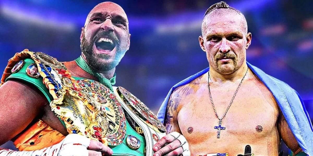 Усик і Ф'юрі / фото Sky Sports