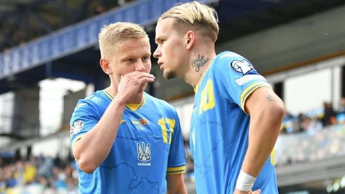 Олександр Зінченко і Михайло Мудрик / Фото О. Васильєвої Олександр Зінченко і Михайло Мудрик / Фото О. Васильєвої