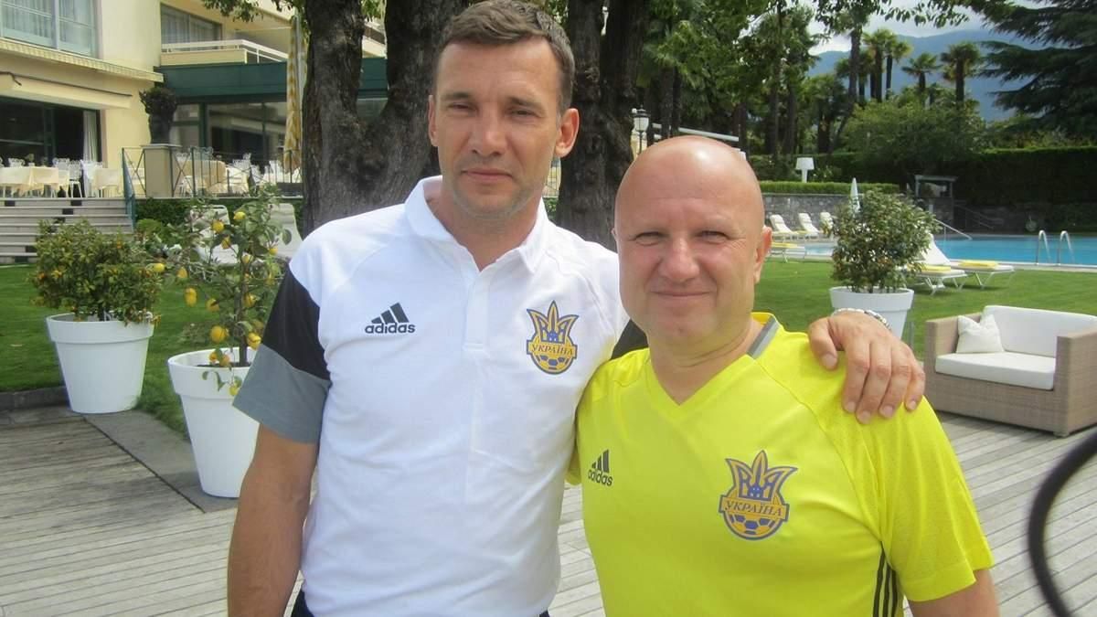 Андрій Шевченко та Володимир Лазаренко / Фото зі соцмереж