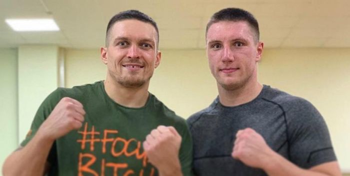Непереможний супертяж відвідав спаринг Динамо: "Із радістю вийду в футболці киян на наступний бій"