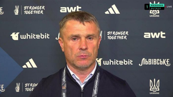 Ребров ответил, видит ли трагедию в невыходе Украины в элиту Лиги наций: "Соперник был агрессивный"