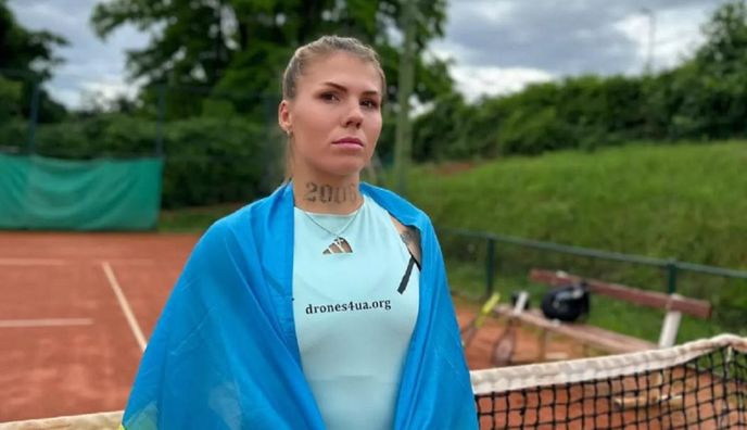 WTA оштрафовала украинку Олейникову, потому что ее папа не ответил вовремя на письмо – он находился на боевом задании