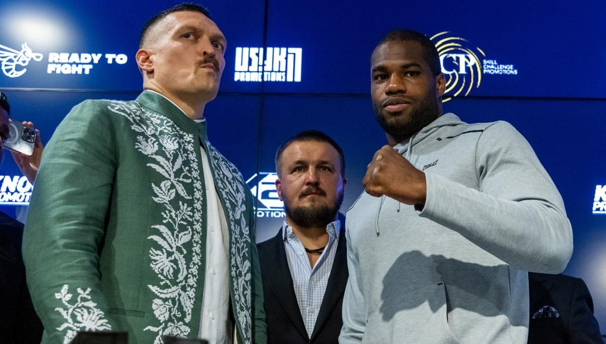 Усик і Дюбуа / Фото Getty Images Усик і Дюбуа / Фото Getty Images