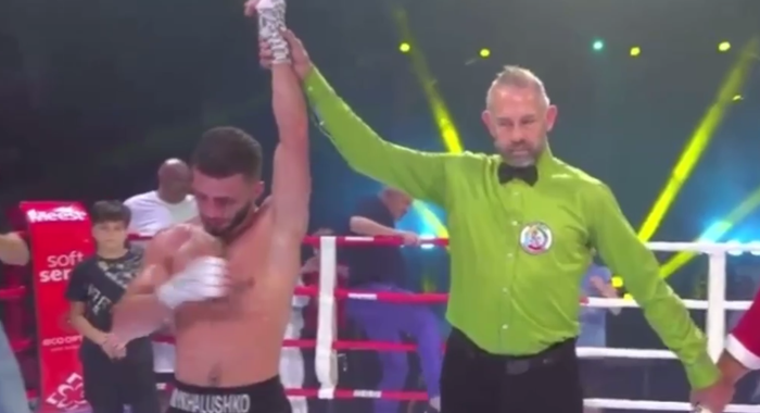 Непобедимый украинский боксер получил титул WBC Francophone, разбив соперника во Львове