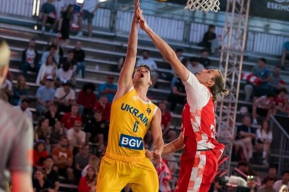 Мужская сборная Украины по баскетболу 3Х3 победила Хорватию и вышла в финал Лиги наций