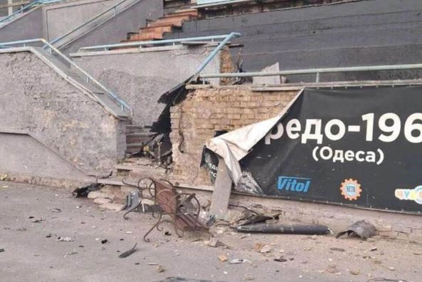 Легендарный стадион Спартак поврежден в результате российского обстрела Киева – фото разрушений