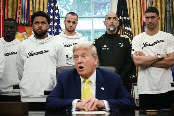 Форвард Ювентуса не понял встречи с Трампом: "Я просто хочу играть в футбол, чувак"