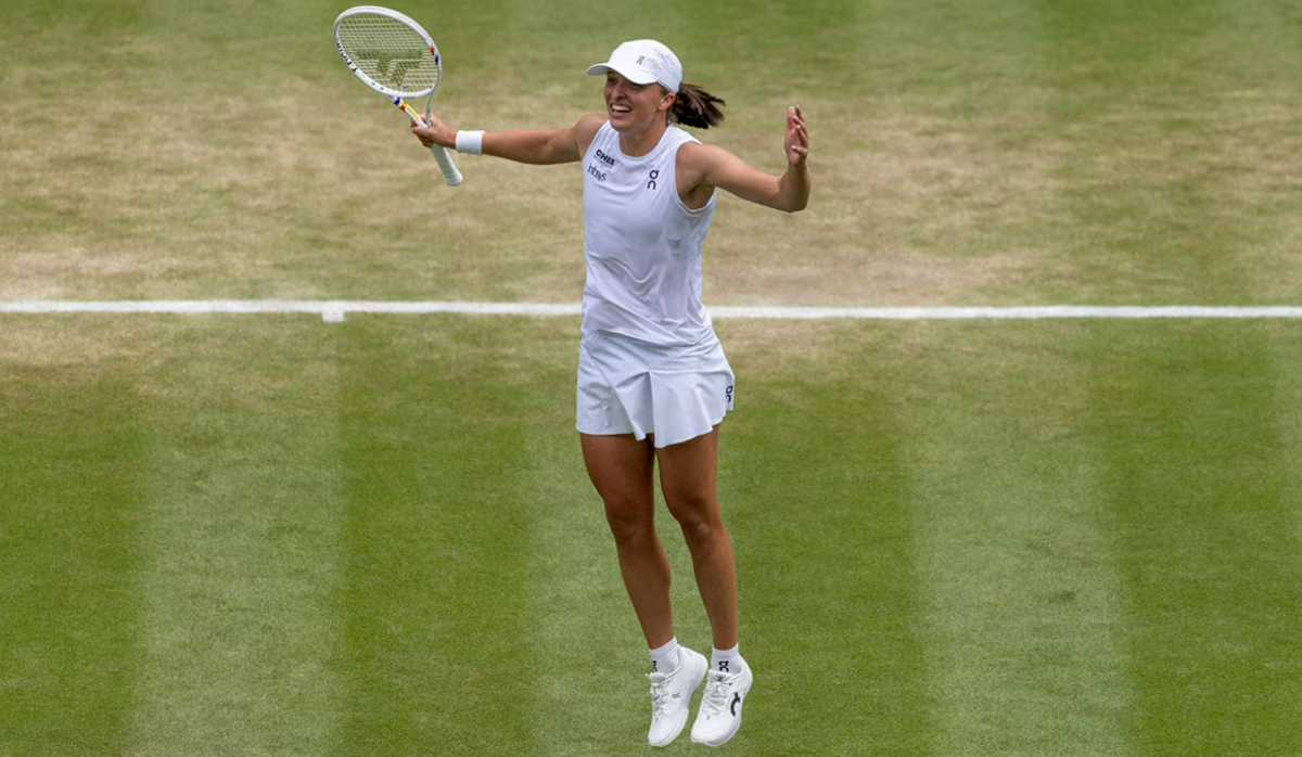 Іга Свьонтек / Photo by Jed Jacobsohn / AELTC Іга Свьонтек / Photo by Jed Jacobsohn / AELTC