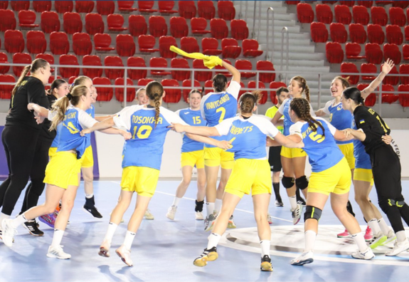 Сборная Украины U-19 по гандболу стала чемпионом Европы со стопроцентным результатом