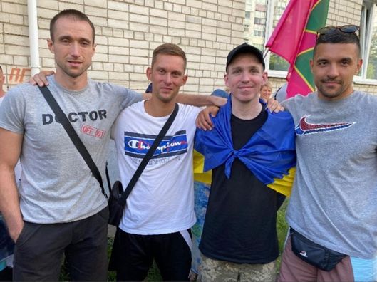 Украинский волейболист вернулся домой после 3 лет в российском плену