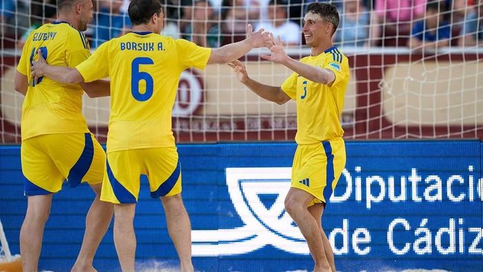 Сборные Украины по пляжному футболу узнали соперников в суперфинале Евролиги-2025