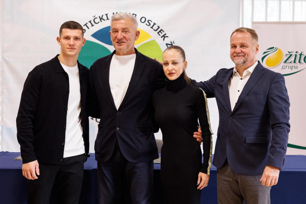 Илья Ковтун и Ирина Горбачева / GK OSIJEK ŽITO Gk Osijek Žito