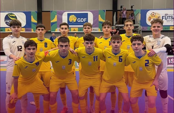 Сборная Украины по футзалу проиграла в финале чемпионата мира U-18, упустив преимущество 2:0 над Бразилией